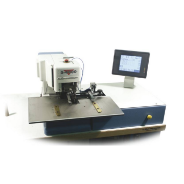 AMF REECE S-4000 ISBH INDEXER - MACHINE À BOUTONNIÈRE À MANCHES IMITATION DE POINT DE CHAÎNE